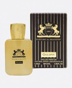 عطر جیبی مردانه برندینی Brandini مدل Goldpin حجم 25 میلی لیتر