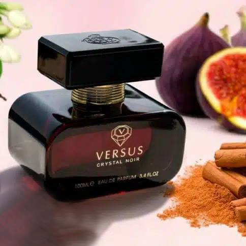 عطر زنانه فرگرنس ورد ورسوس کریستال نویر Fragrance World Versus Crystal Noir