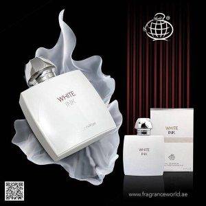 ادوپرفیوم مردانه فراگرنس ورد مدل وایت اینک | Fragrance World White Ink