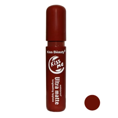 رژ لب مایع 24 ساعته کیس بیوتی kiss beauty مدل کیس می kiss me سری قرمز