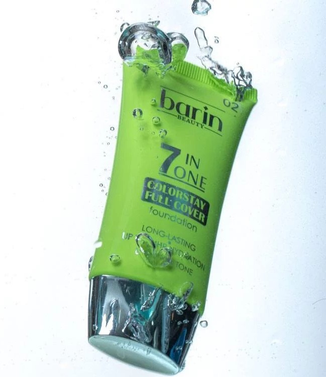 کرم پودر فول کاور 7 در یک بارین BARIN FULL COVER  CC CREAM سی سی کرم