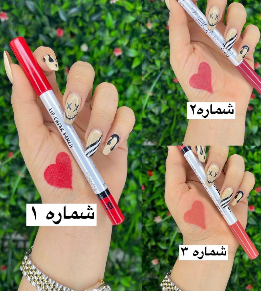 رژلب مدادی نرم و مخملی ویولت در 24 رنگ متفاوت