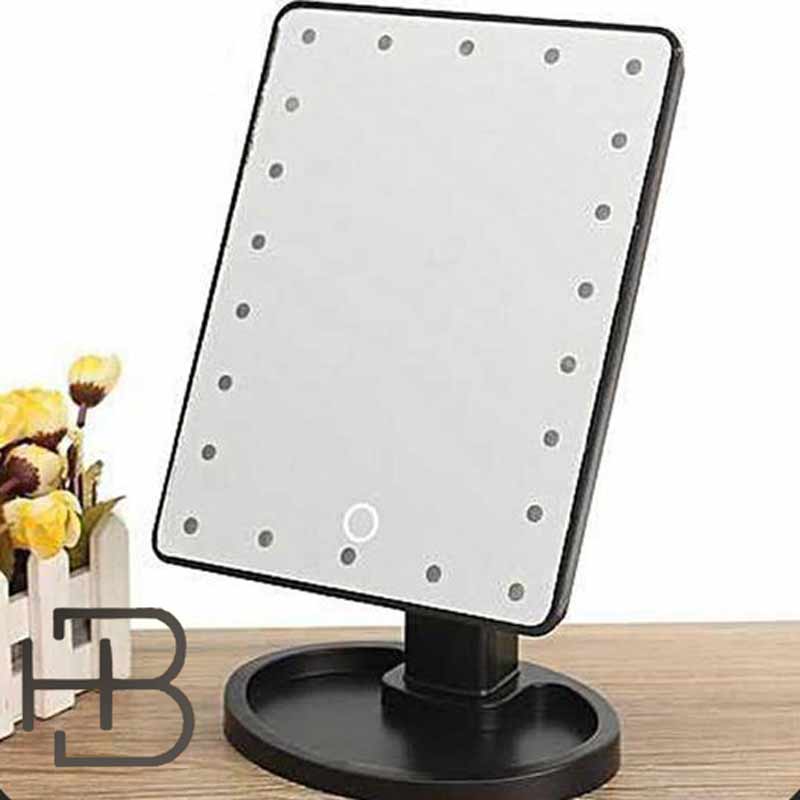 آینه ال ای دی لمسی جذاب Touch LED mirror مشکی