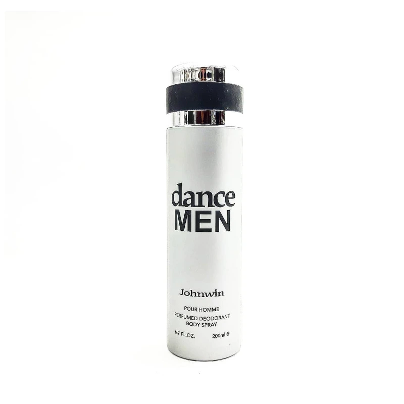 اسپری بدن مردانه جانوین مدل دنس من Johnwin Dance Men با حجم 200 میل