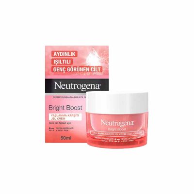 ژل کرم ضد پیری نوتروژینا Bright Boost