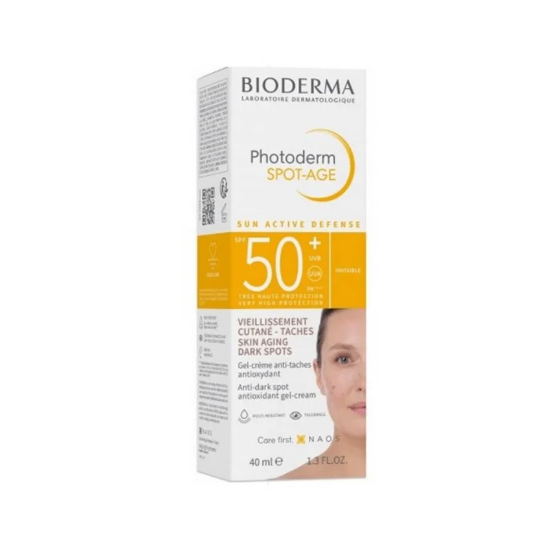 ضد آفتاب بایودرما مدل اسپات ایج  bioderma spot age spf 50