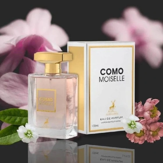 عطر زنانه الحمرا کومو مویزل