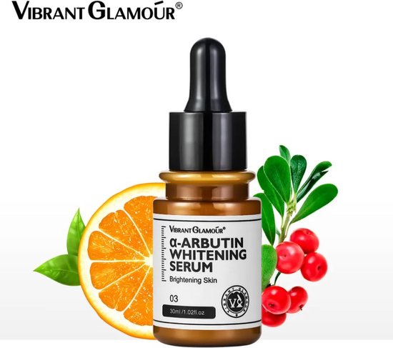 سرم ضدلک آربوتین و روشن کننده ویبرانت گلامور  ARBUTIN WHITENING SERUM