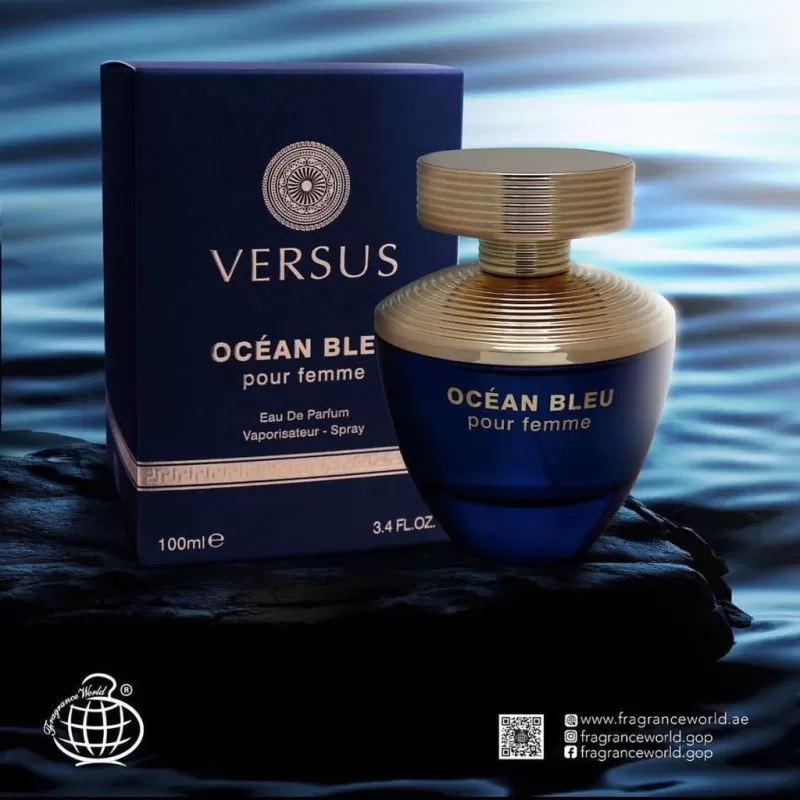 ادکلن زنانه فرگرانس Fragrance مدل Versus Ocean Blue