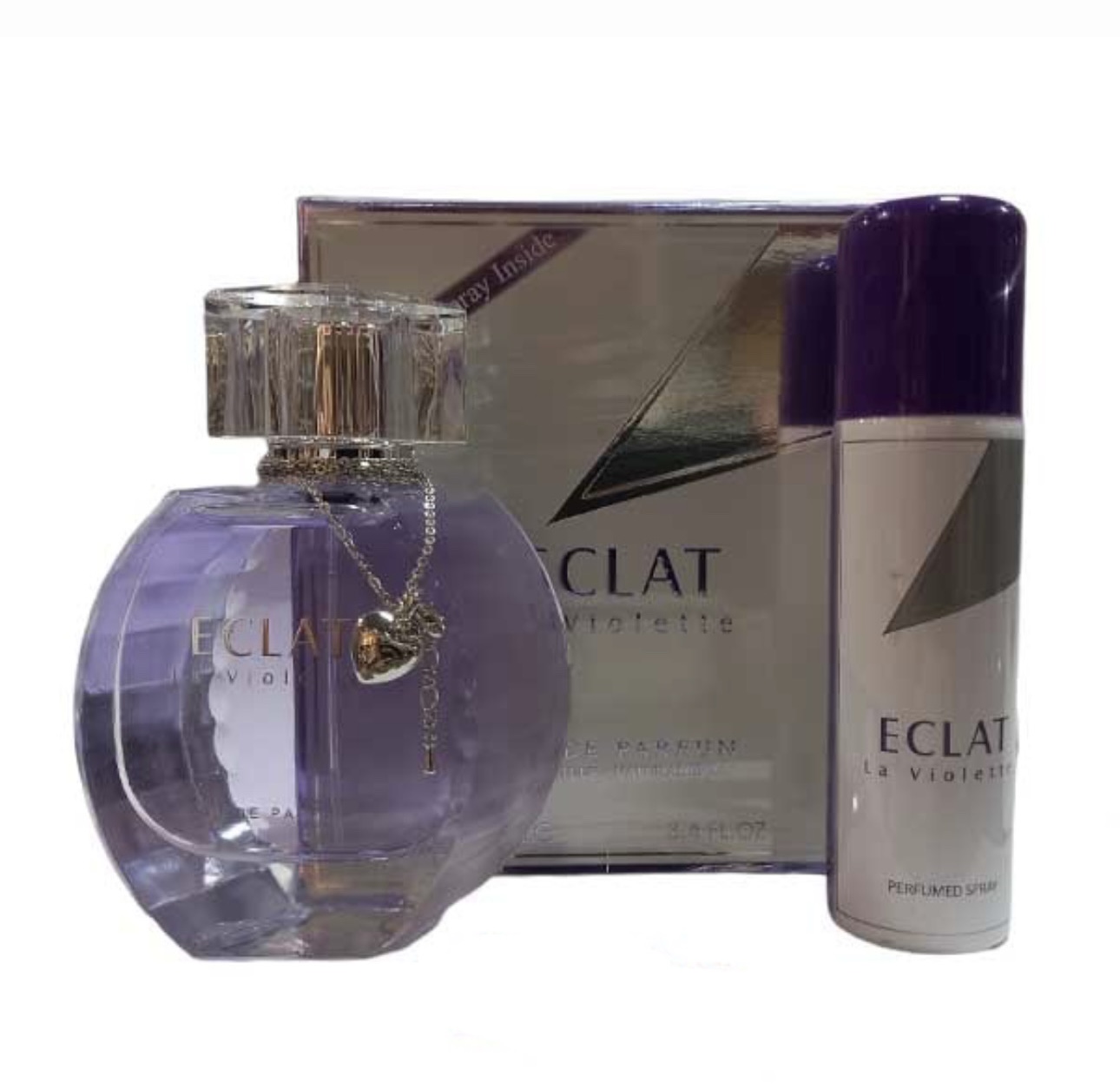 عطر زنانه فراگرنس ورد با اسپری Eclat La Violette